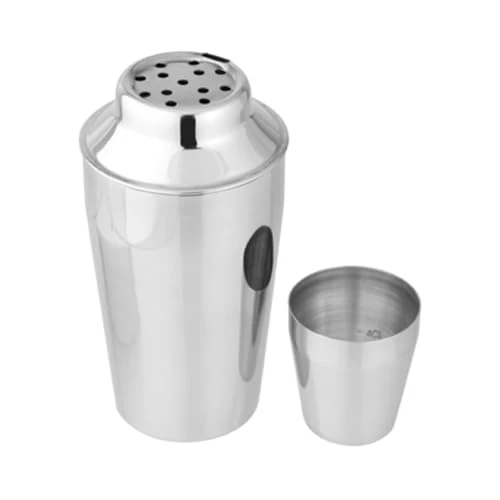 Offerta a tempo: Fackelmann Miscelatore Shaker in Acciaio Inossidabile, Argento, Capacità 400ml - 44% da 16.00 € a 9.04 €