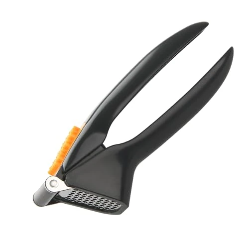 Fackelmann 25225 17 cm miękka prasa do czosnku, różne kolory