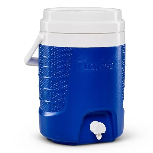 Tijdelijke aanbieding: IGLOO Sport drankdispenser 2 Gallon 7,6 L – Geïsoleerde koelcontainer voor sport, kamperen & outdoor – Stevige watertank met kraan, Majestic Blue, eenvoudig te reinigen van 36.75 € naar 36.75 € (0.00% korting)