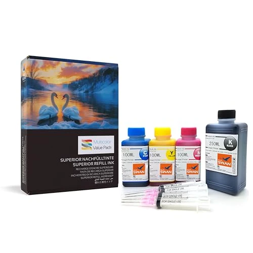 Beperkte aanbieding: BLUE SWAN 550ml Navulinkt Set Compatibel met HP 303 en HP303 XL Inktcartridges - Geschikt voor HP ENVY Photo 6230, 6200, 7234, 6234, 6220, 7830, 7100, 7130, 7134 Printers van 18.19 EUR naar 18.19 EUR (besparing 0%)