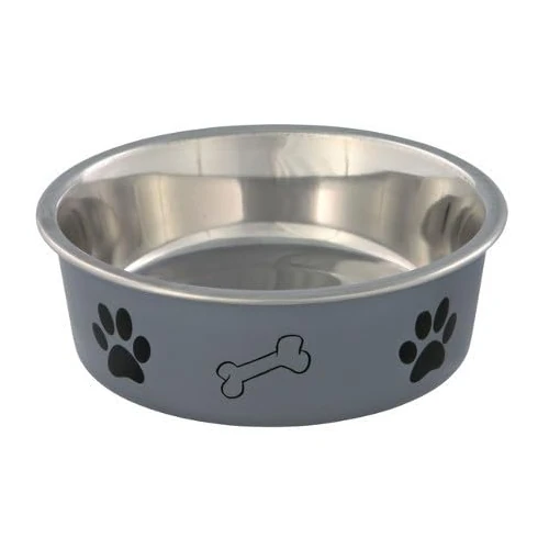 Limited-time offer: Trixie Stainless Steel Bowl with Plastic Coating, 17 cm Dia (Colours May Vary) from 6.09 £ to 6.09 £ (save 0.00%)