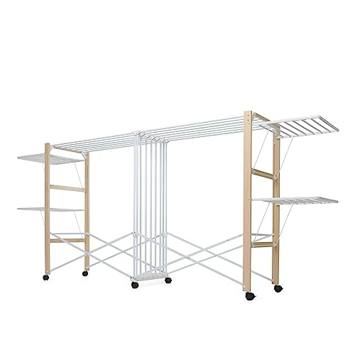 Begrenztes Angebot: Foppapedretti Wäscheständer Extensible natur von 383.55 EUR auf 279.99 EUR (Rabatt 27%)