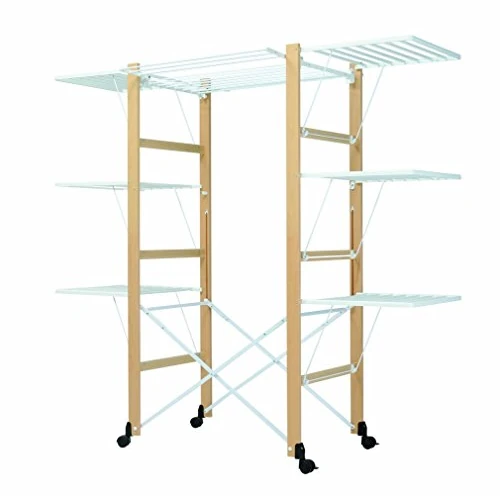 Offre limitée : Foppapedretti Ursus Étendoir à linge, Misura aperto H164 P80 L176 cm, naturel de 259.13 EUR à 259.13 EUR (remise 0%)