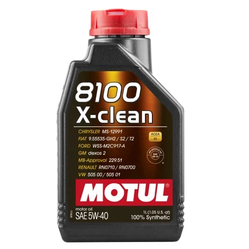 Offerta a tempo: Motul 8100 X-Clean 5W40 LT1 - 38% da 15.92 € a 9.87 €