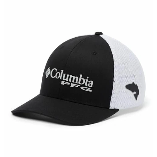 Limited-time offer: Columbia Unisex PFG Logo Mesh Ball Cap, Black, L/XL from $39.99 to $22.50 (save 43.74%)