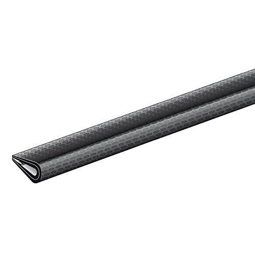 Offerta a tempo: Alberts 426859 Profilo parabordi, PVC morbido, nero, 1500 x 10 x 7 mm - 20% da 11.79 € a 9.43 €
