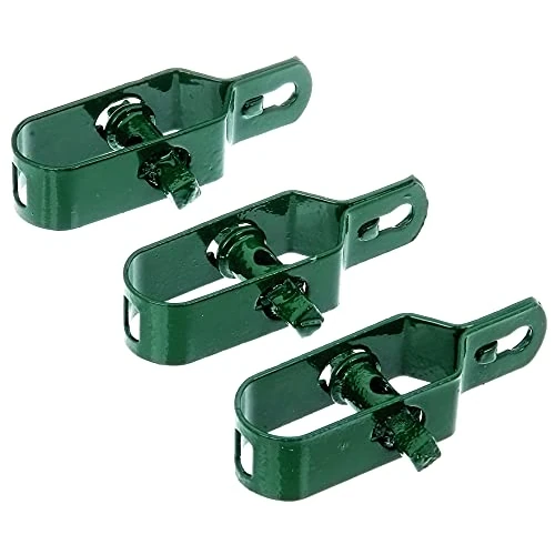 Offerta a tempo: Alberts 611170 Tenditore fune metallica, con rivestimento in plastica verde, Misura 2, Lunghezza 100 mm, Set da 3 - 0.00% da 11.05 € a 11.05 €