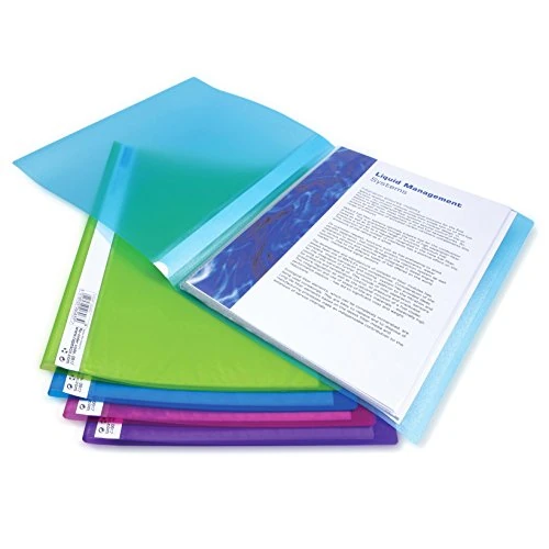 Offerta a tempo: Rapesco 0915 Portalistino Flessibile con 10 Buste, A4, Colori Assortiti, Confezione da 10 - 19% da 23.95 € a 19.49 €
