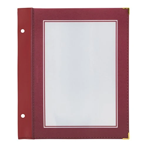 Limited offer: Securit A4 Wood Range Menu Holder Insert Set of 5 Inserts A5 Wine Red (CRT 10) from 16.54 EUR to 16.54 EUR (save 0%)