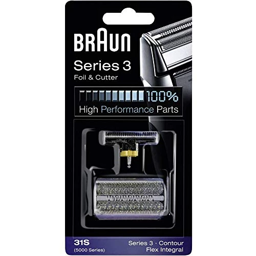 Tijdelijke aanbieding: Braun Series 3 Vervange scheerkop scheerapparaat 31S zilver van 37.44 EUR naar 21.70 EUR (korting 42%)