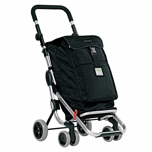 Limited offer: Foppapedretti “Go Up” Shopping Trolley Black from 119.99 EUR to 119.99 EUR (save 0%)