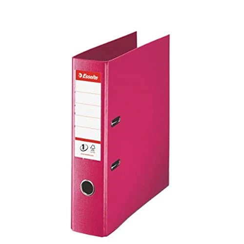 Offerta a tempo: Esselte Raccoglitore a Leva Formato A4, Fucsia — 4% da 5,53 € a 5,33 €
