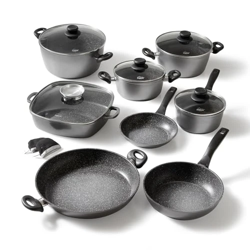 Beperkte aanbieding: Kochgeschirr-Set 13 tlg. mit Deckel, Induktion geeignet van 462.95 EUR naar 462.95 EUR (besparing 0%)