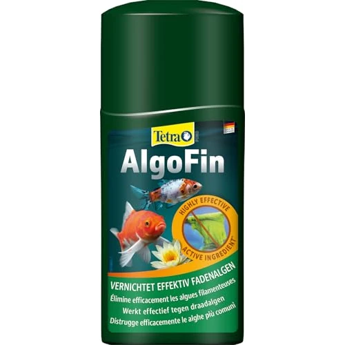 Offerta a tempo: Tetra Pond AlgoFin, Contrasta Efficacemente le Alghe Filamentose, Quelle Sospese e Quelle Patinose, 250 ml - 0% da 15.68 € a 15.68 €