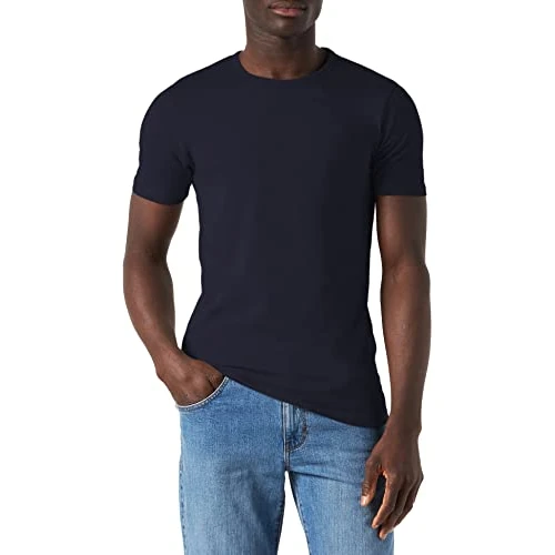 Limited-time offer: Jack and Jones Basic O-Neck Short Sleeve Men's T-Shirt Navy Blue XX-Large from 14.37 GBP to 14.37 GBP (save 0%)
