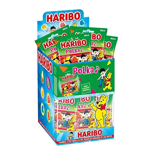 Offerta a tempo: Haribo Polka, Caramelle Gommose, Gusto Frutta E Liquirizia, 1200gr - 0.00% da 13.99 € a 13.99 €