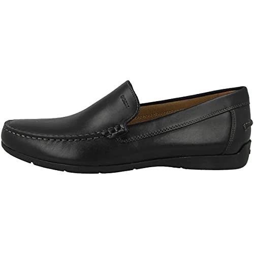 Offerta a tempo: Geox U Siron A, Mocassini Uomo, Nero, 44 EU - 26% da 99.90 € a 73.79 €