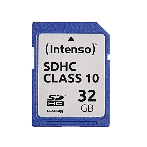 Limited-time offer: Intenso SDHC Memory Card, Class 10, 32 GB, Blue from 15.22 £ to 15.22 £ (save 0.00%)