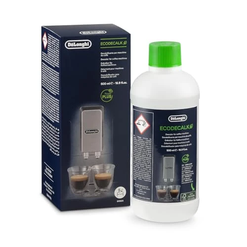 Offre limitee: De'Longhi EcoDecalk Détartrant DLSC500, 5 Doses de Décalcification, Accessoire de Maintenance pour Machine à Café, Ingrédients à Base de Plantes, Bouteille Avec 5 Doses, 500ml de 14.99 EUR a 9.99 EUR (economie 33%)