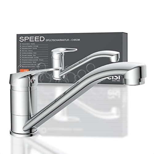 Tijdelijke aanbieding: EISL NI182SCR, chroom, Speed spoelbakarmatuur wit van 26.39 € naar 26.39 € (0.00% korting)
