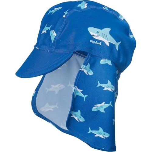 Zeitlich begrenztes Angebot: Playshoes Badekappe Kopfbedeckung Unisex Kinder,Hai,53 von 16.99 € auf 13.99 € (18% Rabatt)