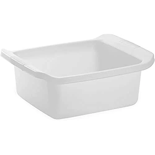 Offerta a tempo: GIO'STYLE Giostyle Bacinella Rettangolare, Capacità 15 Lt, Bianca - 51% da 12.97 € a 6.32 €