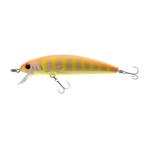 Offerta a tempo: Abu Garcia Tormentor Esca galleggiante - Disponibile in diverse misure, ottimale per trote, persici, lucci, lucioperca, spigole e salmoni, azione seducente con colori vivaci, arancione/giallo 9 cm - 22% da 9.99 € a 7.75 €