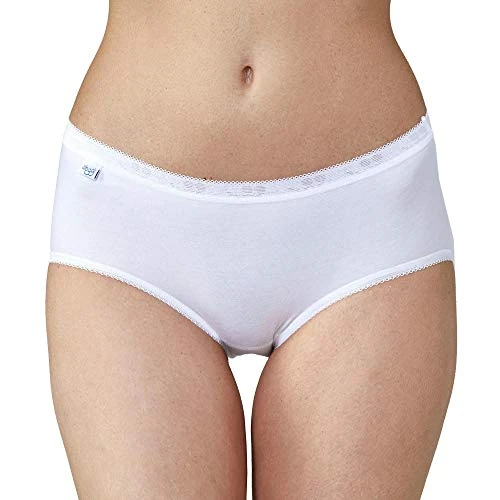 Offerta a tempo: Sloggi Basic+ Midi 2p, Slip Donna, Bianco, 44 - 30% da 18.00 € a 12.60 €