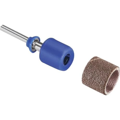 Limited-time offer: Dremel SC407 EZ SpeedClic Sanding Bands and Mandrel, Set of 2 Sanding Bands 13 mm (Grit 60/120) and 1 EZ SpeedClic Mandrel for Sanding, Shaping and Smoothing Wood and Plastic Materials from 7.40 £ to 5.46 £ (save 26%)
