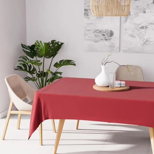 Offerta a tempo: Soleil d'ocre Tovaglia Antimacchia, Rosso, 140 x 300 cm - 16% da 15.99 € a 13.49 €