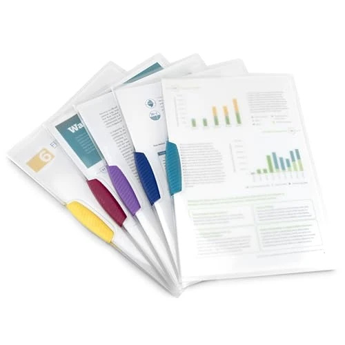 Offerta a tempo: Rapesco 0786 Cartellina Portadocumenti con Clip Laterale, A4 — 12% da 12,56 € a 11,07 €