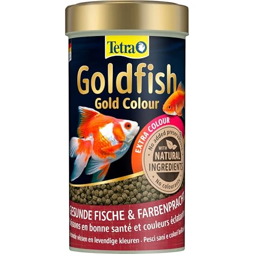 Offre limitée : Tetra Goldfish Gold Colour Aliment poisson rouge 250 ml de 9.55 € à 9.55 € (0.00% de remise)
