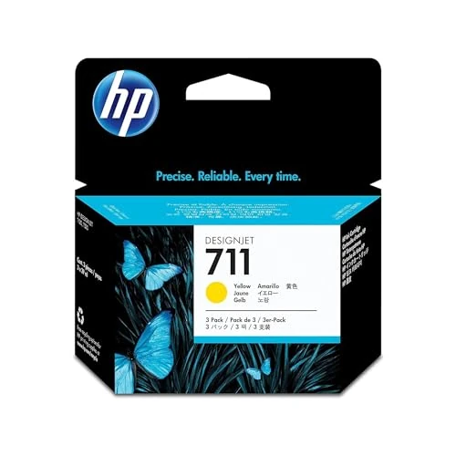 HP 711 Wkład do Drukarki 29 ml, CZ136A, z Atramentem, do Designjet T120, T125, T130, T520, T525, T530 oraz Głowicą Drukującą 711 Designjet