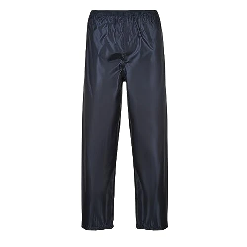 Tijdelijke aanbieding: Portwest S441 Heren Lichtgewicht Verstelbare Waterdichte Klassieke Regenwerkbroek Marineblauw, XXXL van 13.63 € naar 13.63 € (0.00% korting)