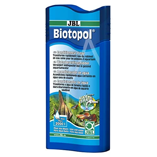 Offerta a tempo: JBL Biotopol Trattamento dell'Acqua per acquario, 500 ml per fare 2000 litri - 33% da 21.72 € a 14.49 €
