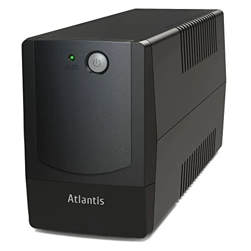 Zeitlich begrenztes Angebot: Atlantis Line-Interactive-USV 1100VA/550W Akku 12V 9Ah | 3-stufige AVR-Spannungsregelung, Simulierte Sinuswelle, 4 Steckdosen IEC, Art. A03-PX1100 von 89.90 € auf 89.90 € (0.00% Rabatt)