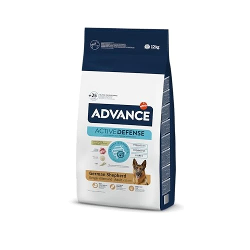 Advance German Shepherd, Pienso para Perros Adultos con Pavo, 12kg