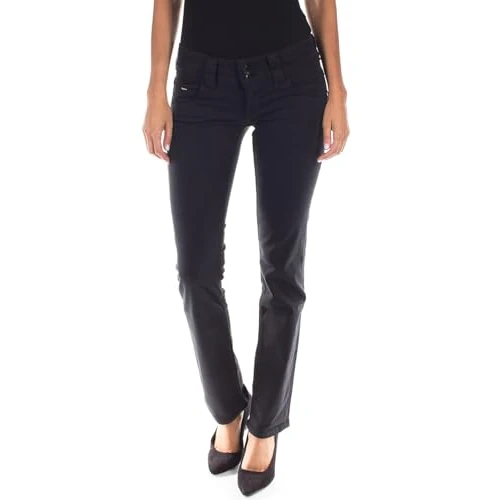 Offre limitee: Pepe Jeans Venus Femme Jeans, Black (Black), 28W / 30L de 89.90 EUR a 45.00 EUR (economie 50%)