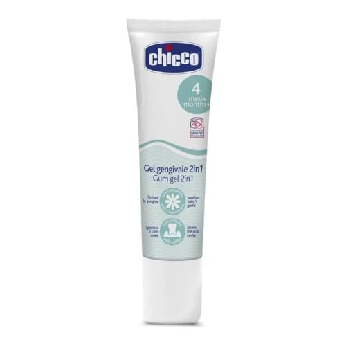 Offerta a tempo: Chicco Gel Gengivale 2 n 1 Per Bambini, Azione Antibatterica, Lenitiva E Igienizzante, Multicolore, 30 ml, Confezione da 1 - 56% da 9.19 € a 4.00 €