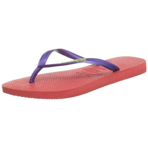 Offerta a tempo: Havaianas Slim Logo, Infradito Donna, Multicolore Salmon, 37/38 EU - 58.31% da 47.85 € a 19.95 €