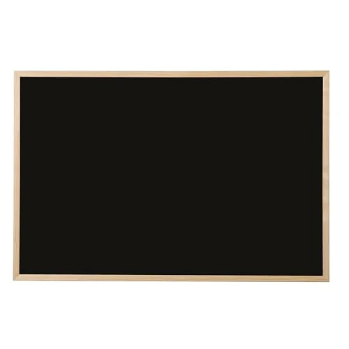 Offerta a tempo: Bi-Office Lavagna Nera Per Gesso Basic, Cornice di Pino, 40 x 30 cm - 0.00% da 14.89 € a 14.89 €