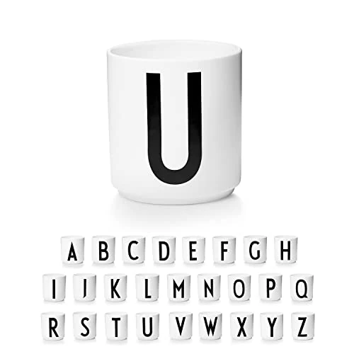 Offerta a tempo: Design Letters Tazzine Caffe A-Z | Porcellana Tazza Lettera | Idee Regalo Donna Compleanno, Regalo Amica, Regalo Anniversario | Tazze con Iniziali | Tazze Colazione | Tazzine Caffe Particolari, 250 Ml — 78% da 17,90 € a 3,90 €