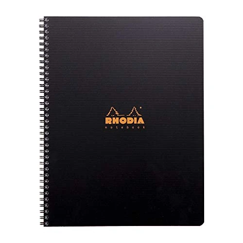 Oferta limitowana: Rhodia 119901C zeszyt spiralny czarny A4+ 90 g liniowany 160 z 38.79 zł na 38.79 zł (oszczędź 0.00%)