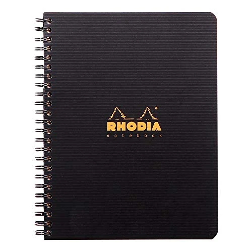 Limited-time offer: RHODIA 119910C - Spiral Notebook (Full Bound) Black A5+ | Small Tiles | 160 Detachable pages Perf. 6 Holes - Clairefontaine Paper 90g - Polypro Cover (Plastic) - Rhodiactive from 6.33 £ to 6.33 £ (save 0.00%)