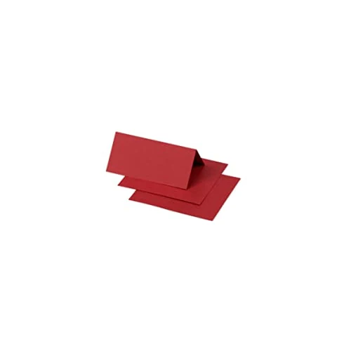 Limited-time offer: Clairefontaine 75025C Pack of 25 Place Cards Format 8.5x8cm 210g/m² Intensive Red Events and Correspondence Invitation - Pollen Range - Premium Smooth Paper from 3.22 £ to 3.22 £ (save 0.00%)