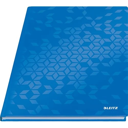 Oferta limitowana: Notatnik Leitz WOW A4 w kratkę, twarda oprawa, 160 stron, 80 arkuszy papieru z certyfikatem FSC (80 g/m²), oprawa nitkowa, do biura, szkoły lub jako pamiętnik, niebieski, 46261036 z 47.74 zł na 47.74 zł (oszczędź 0.00%)
