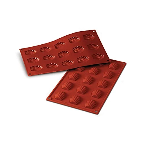 Tijdelijke aanbieding: Silikomart - sf 031 madeleines - silicone vorm 44x34 h 10 mm van 12.50 EUR naar 12.50 EUR (korting 0%)