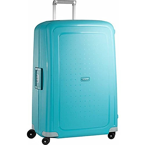 Offerta a tempo: Samsonite S'Cure - Spinner S, Bagaglio a Mano, S (55 cm), 34 L, Blu (Aqua Blue) - 41% da 219.00 € a 129.99 €