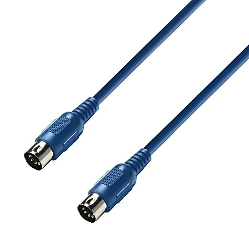 Offre limitée : Adam Hall Cables 3 STAR MIDI 0300 BLU - Câble MIDI 3 m bleu de 12.84 € à 12.84 € (0.0% de remise)