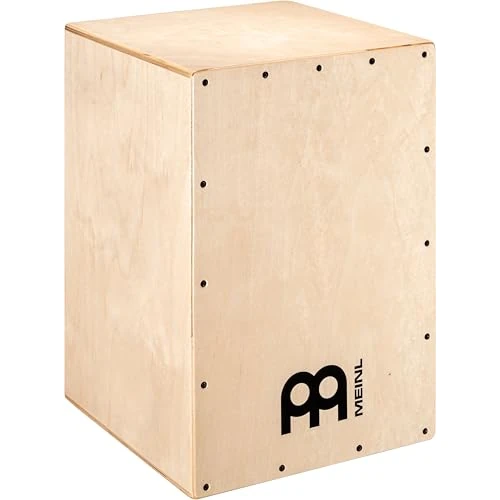 Tijdelijke aanbieding: Meinl Percussion Headliner Cajon Instrument HCAJ100NT, compacte trommelkist met snare en bassgeluid, slagvlak Baltisch berkenhout van 105.58 EUR naar 105.58 EUR (korting 0%)